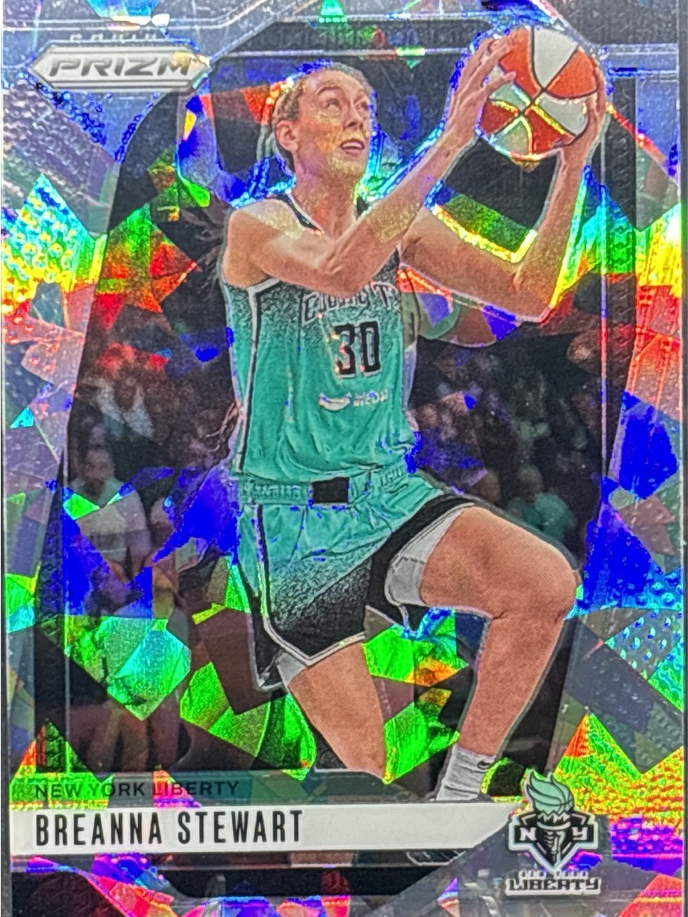Panini Prizm Breanna Stewart Holo Prizm WNBA Trading Card